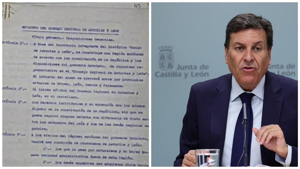 Castilla y León, reticente a que el proyecto de Estatuto de autonomía de Asturias y León salga del Archivo de Ávila