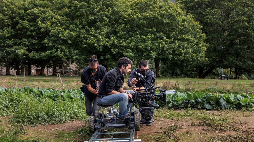Rodaje de 'As Bestas', de Rodrigo Sorogoyen y película que obtuvo la ayuda en 2021
