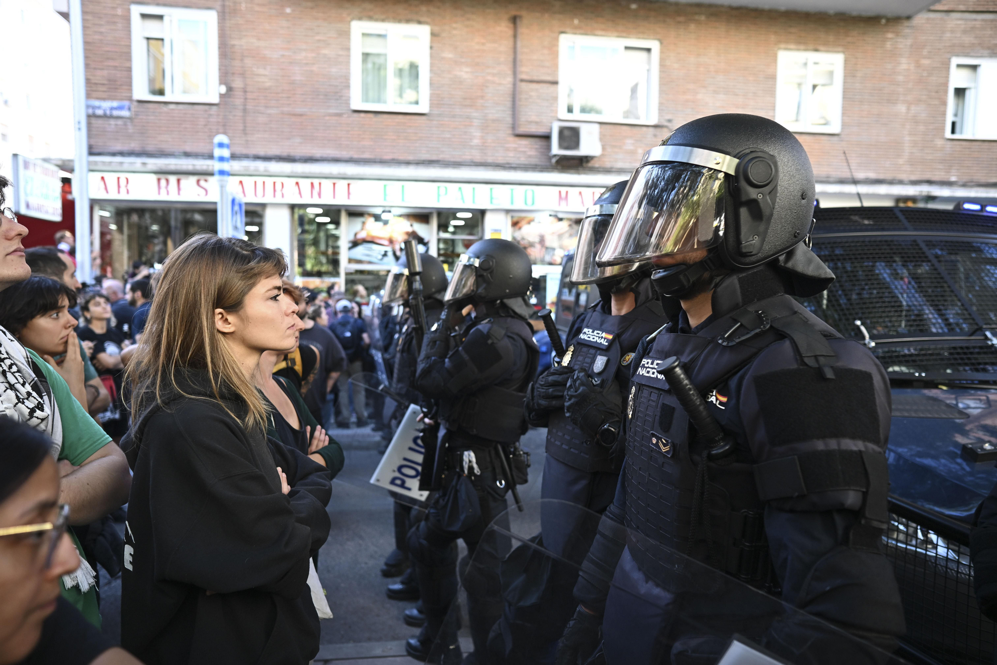 FOTOS | Las protestas y el desahucio de Maricarmen, en imágenes