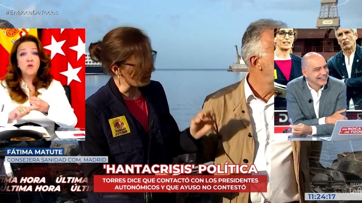 La consejera de Sanidad de Ayuso afirma en Cuatro que Mónica García "se licuaba mirando al de la OMS"