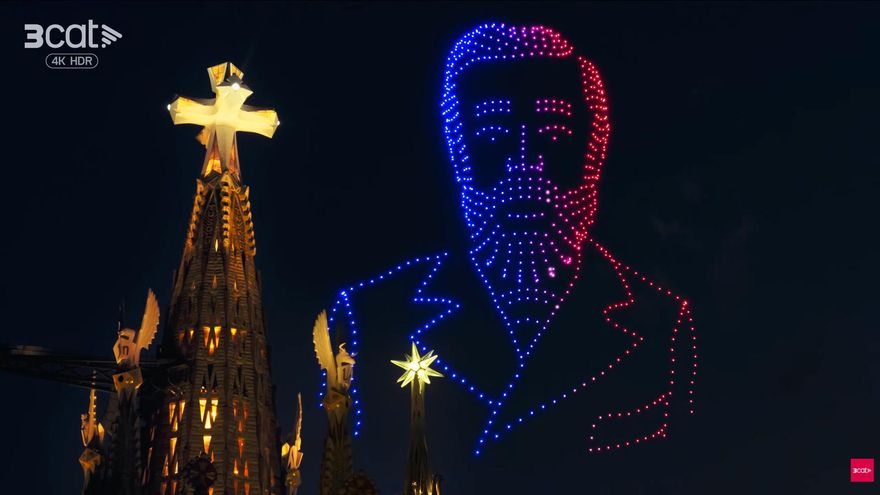 Los creadores del espectáculo de la Sagrada Familia sorprenden con los detalles del evento: "Un año y medio de trabajo"