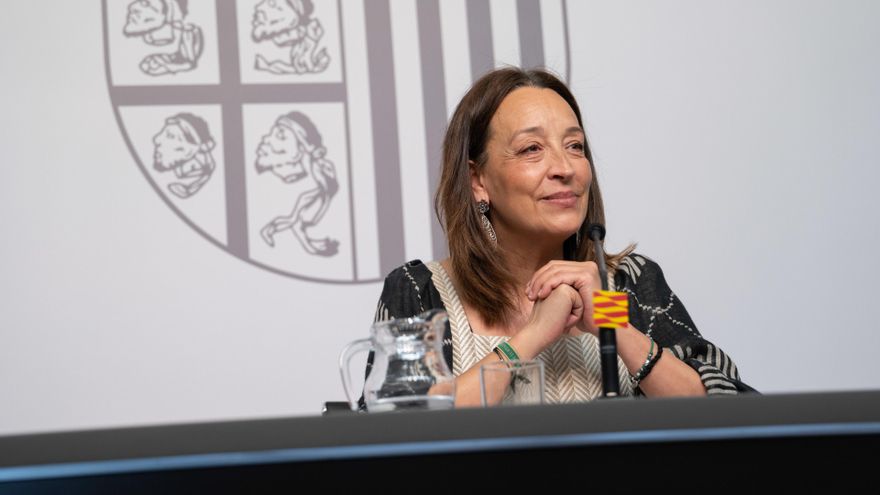 La consejera de Bienestar Social y Familia del Gobierno de Aragón, Carmen Susín.