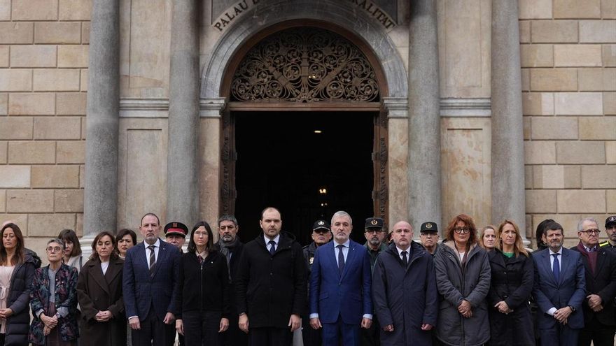 Minuto de silencio en el Govern