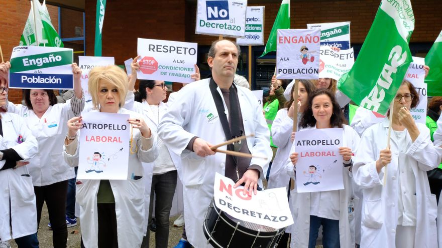 Un médico, una enfermera y un pediatra: los sindicatos critican los "insuficientes" servicios mínimos de la huelga en Aragón