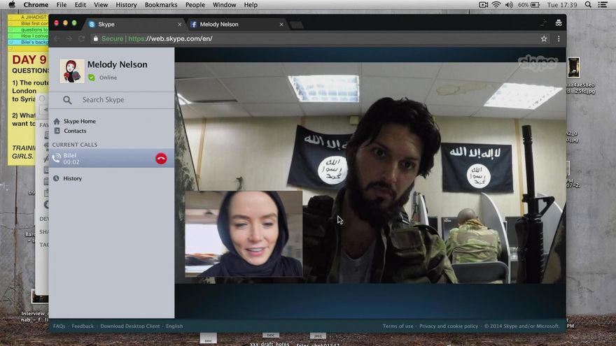 Los responsables de 'Profile' se inspiran en la historia real de una periodista que asume una identidad falsa en las redes sociales para contactar con reclutadores de Estado Islámico