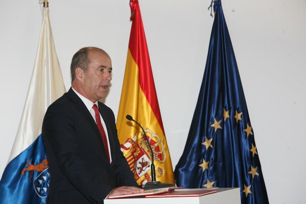 Pedro Ortega, consejero de Economía, Industria, Energía y Comercio. (ALEJANDRO RAMOS)