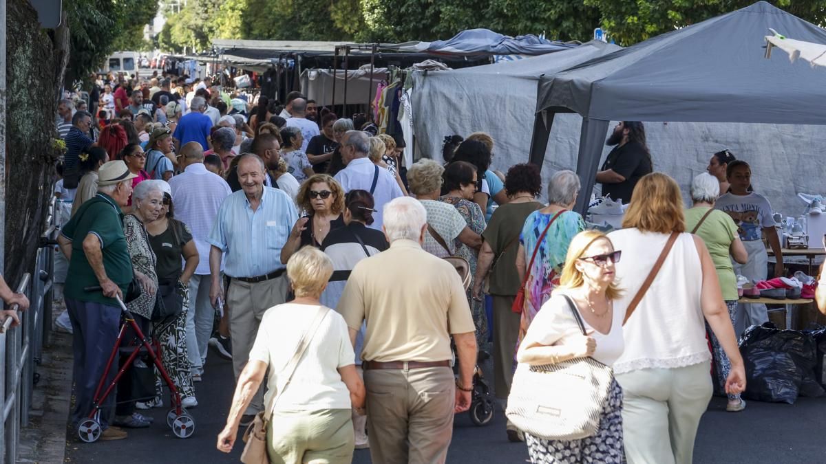 Mercadillo del sector sur vuelve junto a la avenida de Cádiz