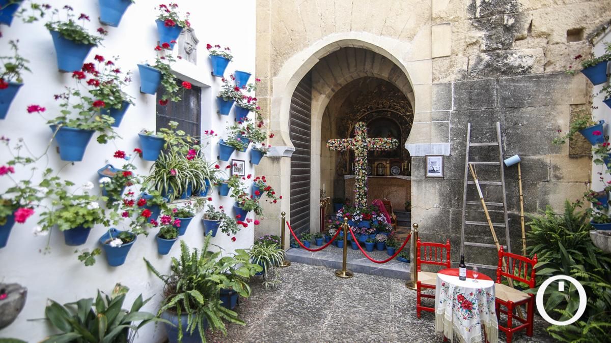 Primer premio en Recintos Cerrados Cruz de la AVV Alcázar Viejo