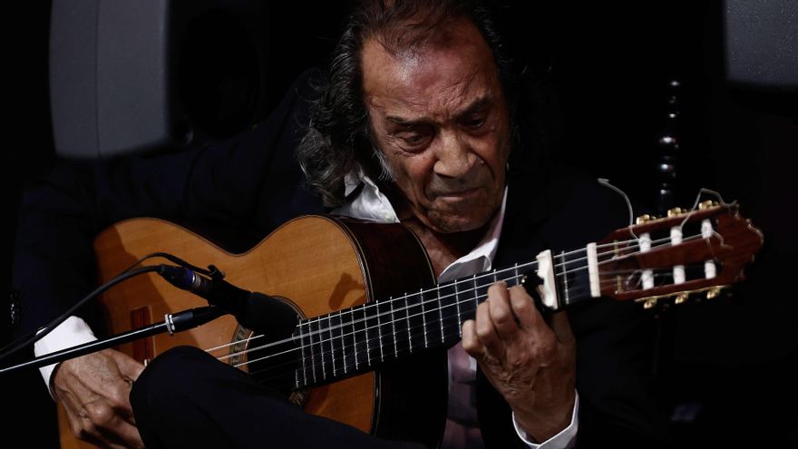 Pepe Habichuela, Antonio Carmona, Rancapino Chico o La Moneta, en el Milnoff de Granada