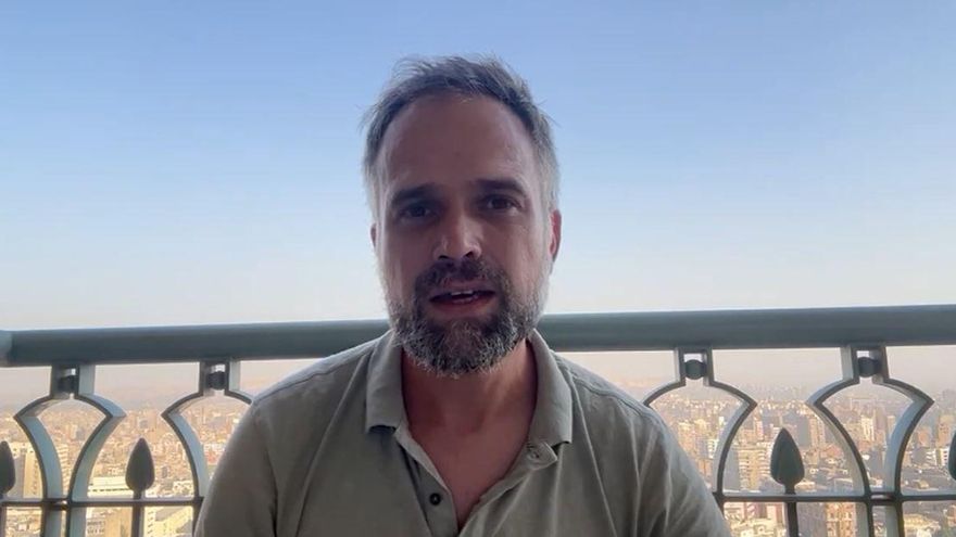 Raúl Incertis, anestesista de MSF, evacuado recientemente de Gaza