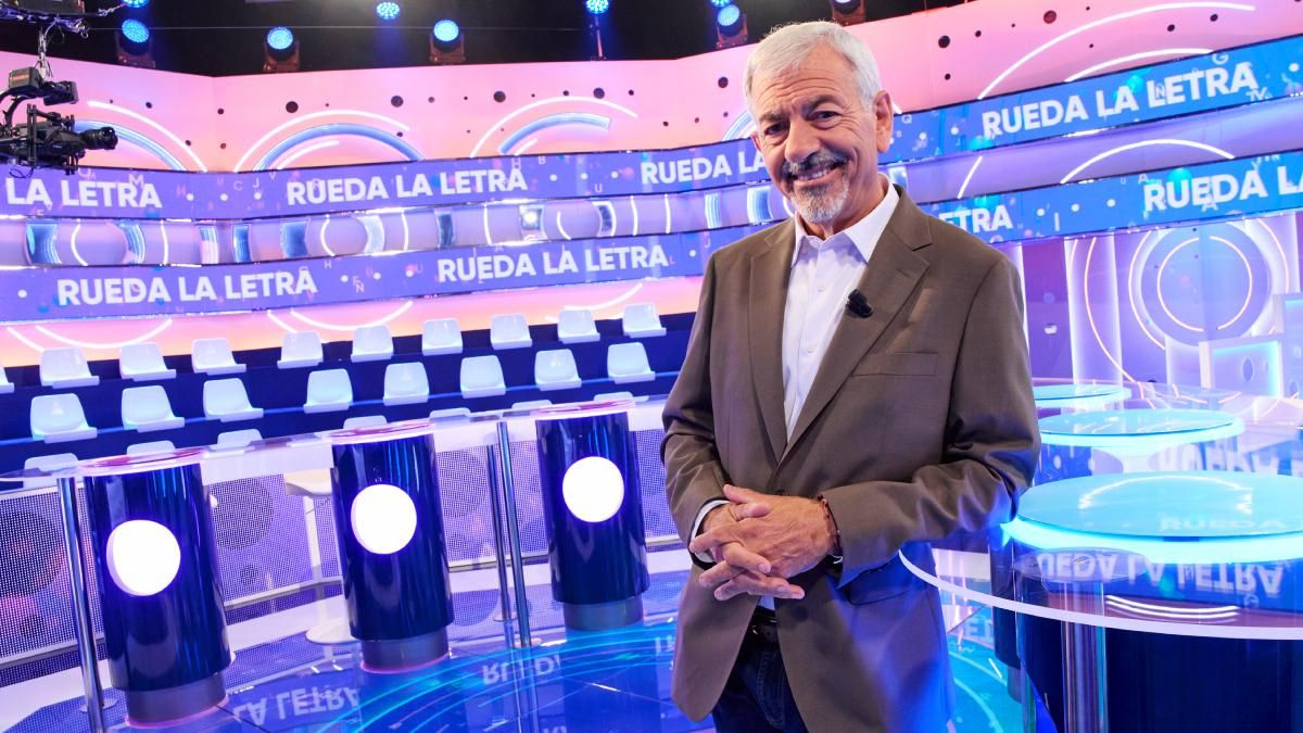 Carlos Sobera presenta 'Rueda la letra'