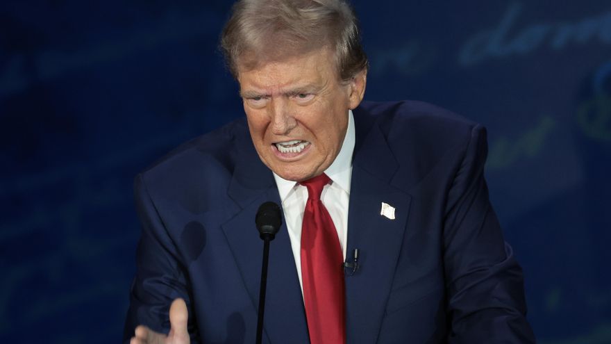 Desde migrantes “comiendo mascotas” hasta “abortos con nueve meses”: las mentiras de Trump en el debate con Harris