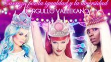 Cartel de la carroza de la diversidad de la cabalgata de Reyes de Vallecas