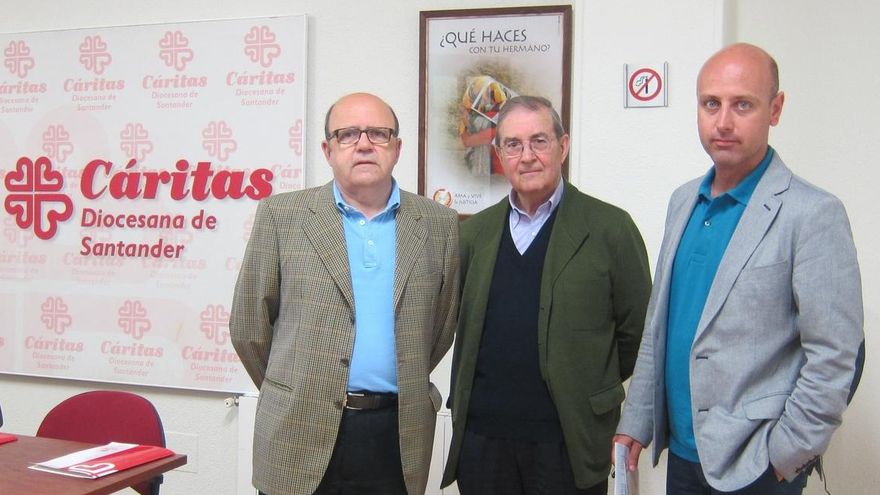 (AMP) Cáritas destinó 2,7 millones de euros en 2014 a ayudar a unas 14.000 personas en Cantabria