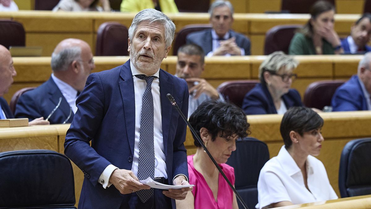 Marlaska dice que la actuación policial en Pamplona por los altercados tras el acto de Vito Quiles fue "proporcional"