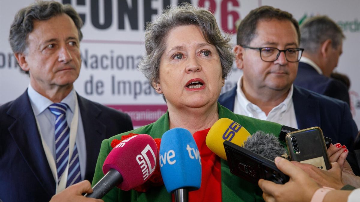 Mercedes Gómez, en la inauguración del XIII Congreso Nacional de Evaluación de Impacto Ambiental-CONEIA 2026