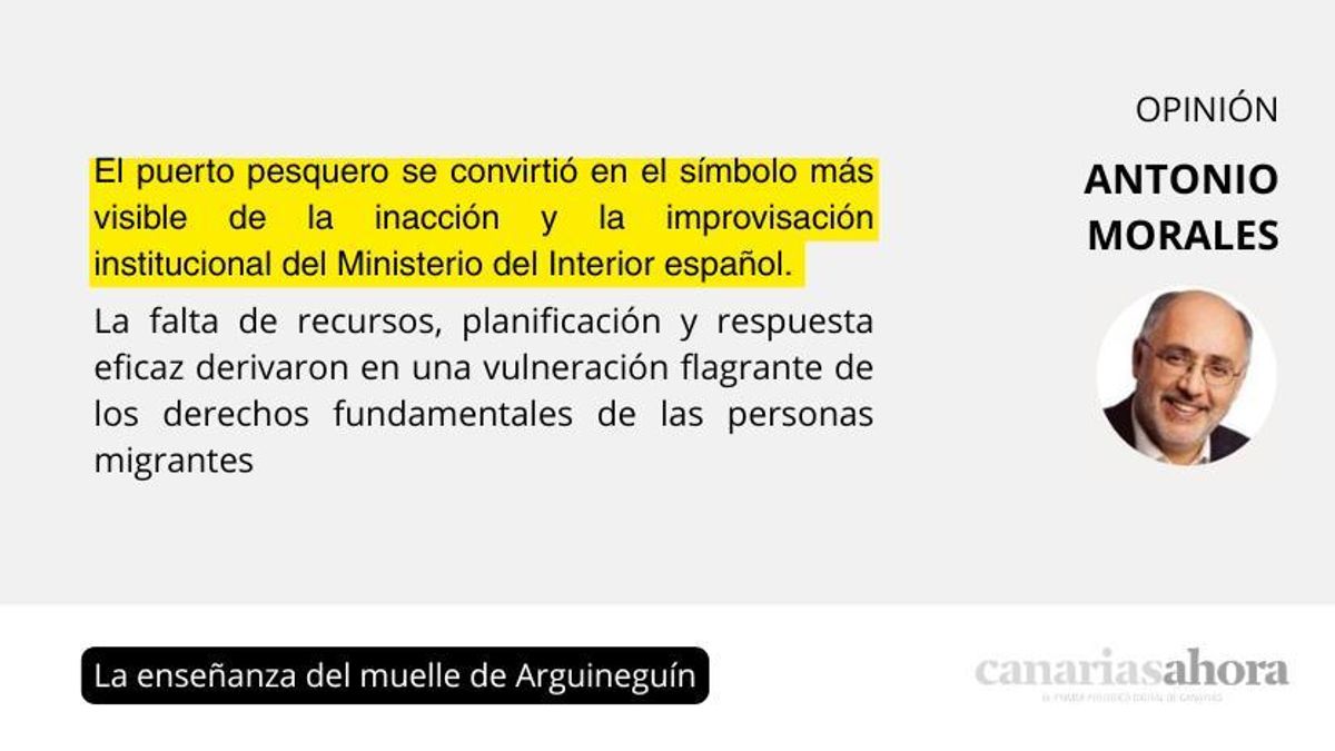 The Education of Arguineguín Pier