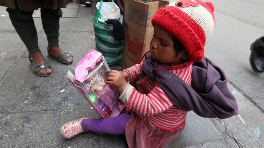 Un alivio navideño para la pobreza indígena en Bolivia