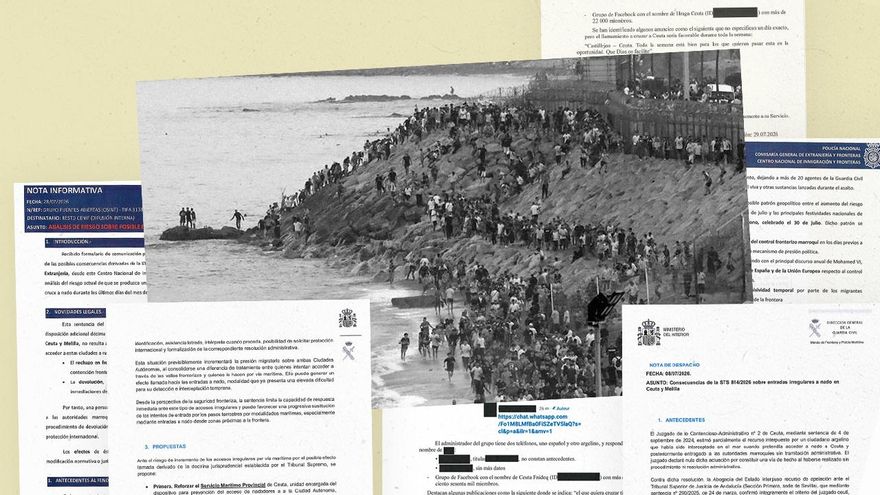 Los informes no despejan la duda sobre la participación directa de Marruecos en la entrada masiva a Ceuta