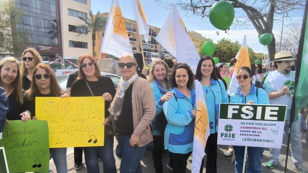 La protesta de este miércoles ha contado con el respaldo de las organizaciones más representativas del sector