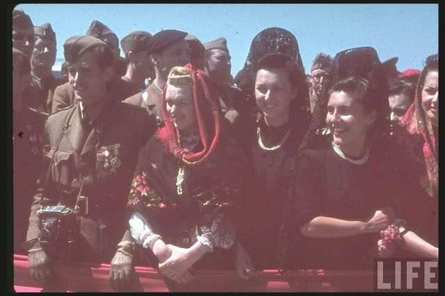 Un momento de la despedida de la Legión Cóndor en León.