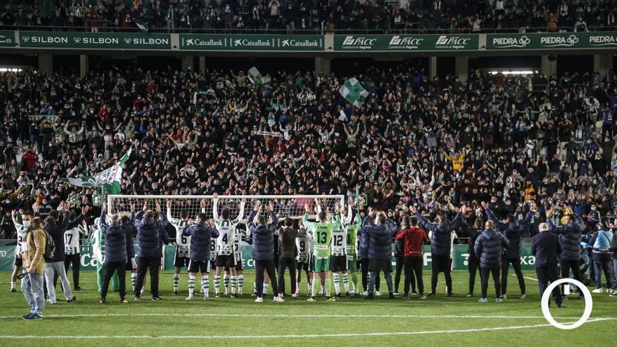 Celebración del Córdoba CF tras ganar la Copa RFEF