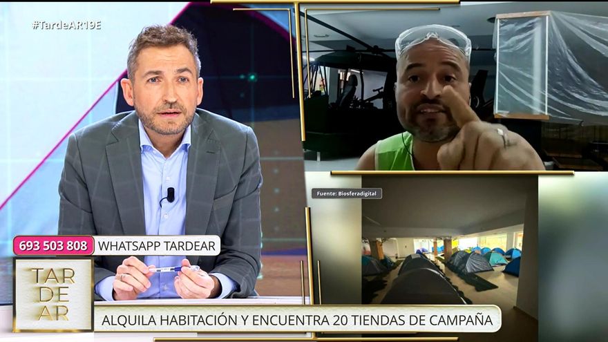'TardeAR' corta una entrevista por un tenso encontronazo en directo: "No me cuentes películas"