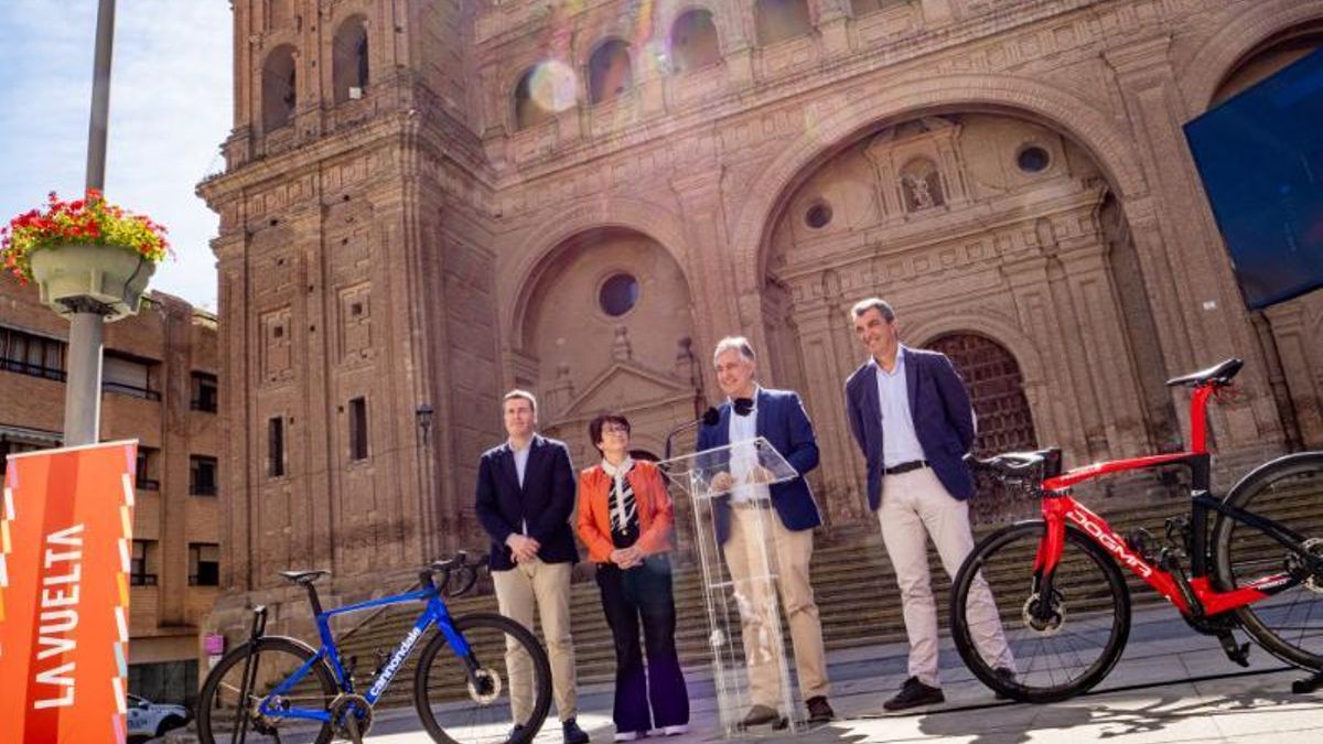 Presentación de la llegada de la Vuelta Ciclista de España a La Rioja