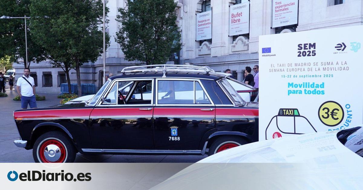 Madrid viaja al pasado con descuento: taxis más baratos y una exposición histórica por la Semana de la Movilidad