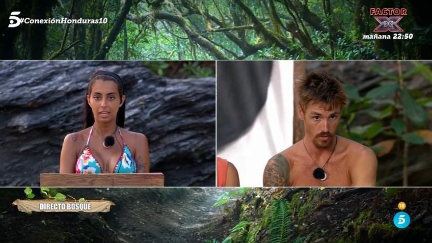 'Supervivientes 2024' montó una 'hoguera' para que Marieta contara la verdad sobre Gorka: "Ha habido besos"