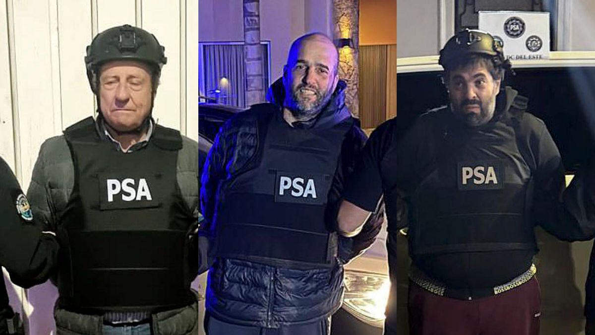 El "clan" García Furfaro, detenido.