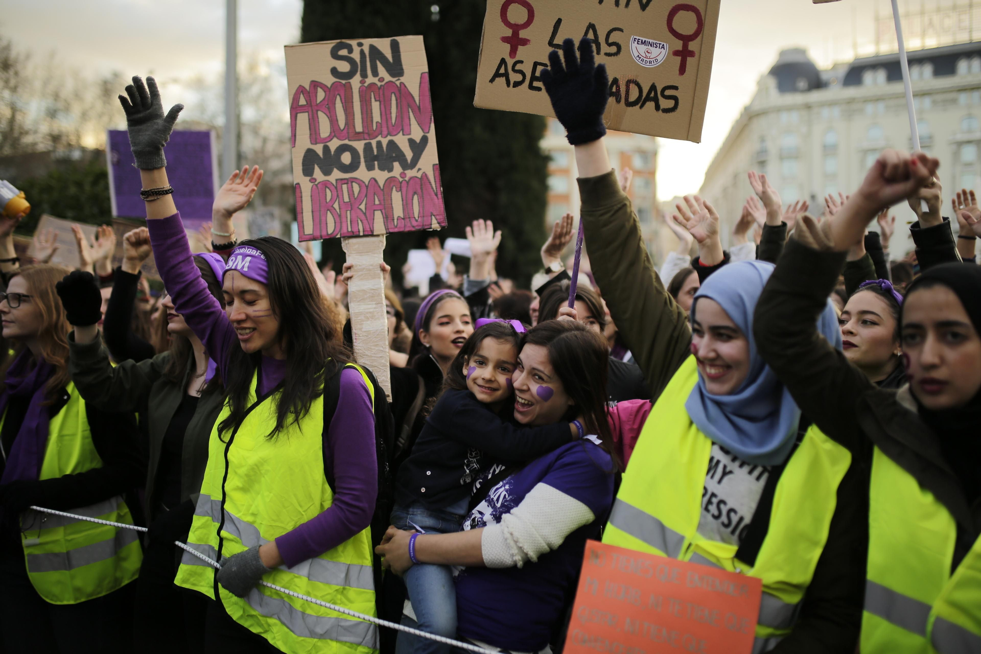 Manifestación del 8M 2019 en Madrid.