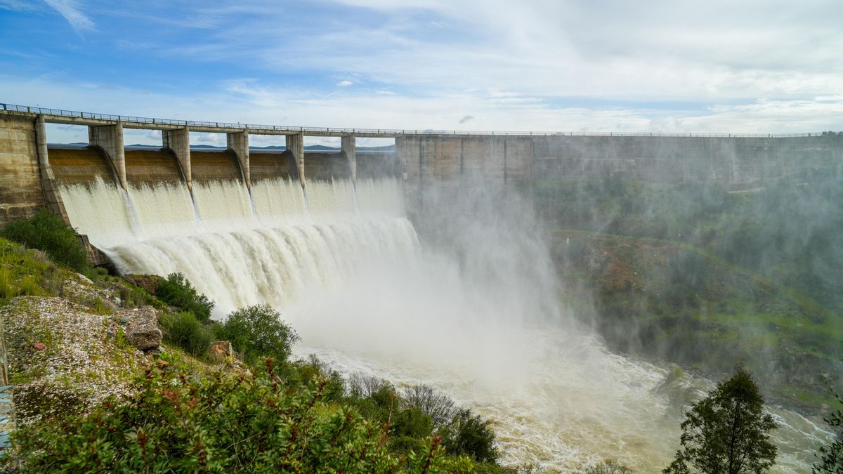 Los embalses andaluces encadenan 13 semanas de pérdidas y se sitúan al 55,21%, 12 puntos más que la media de la década