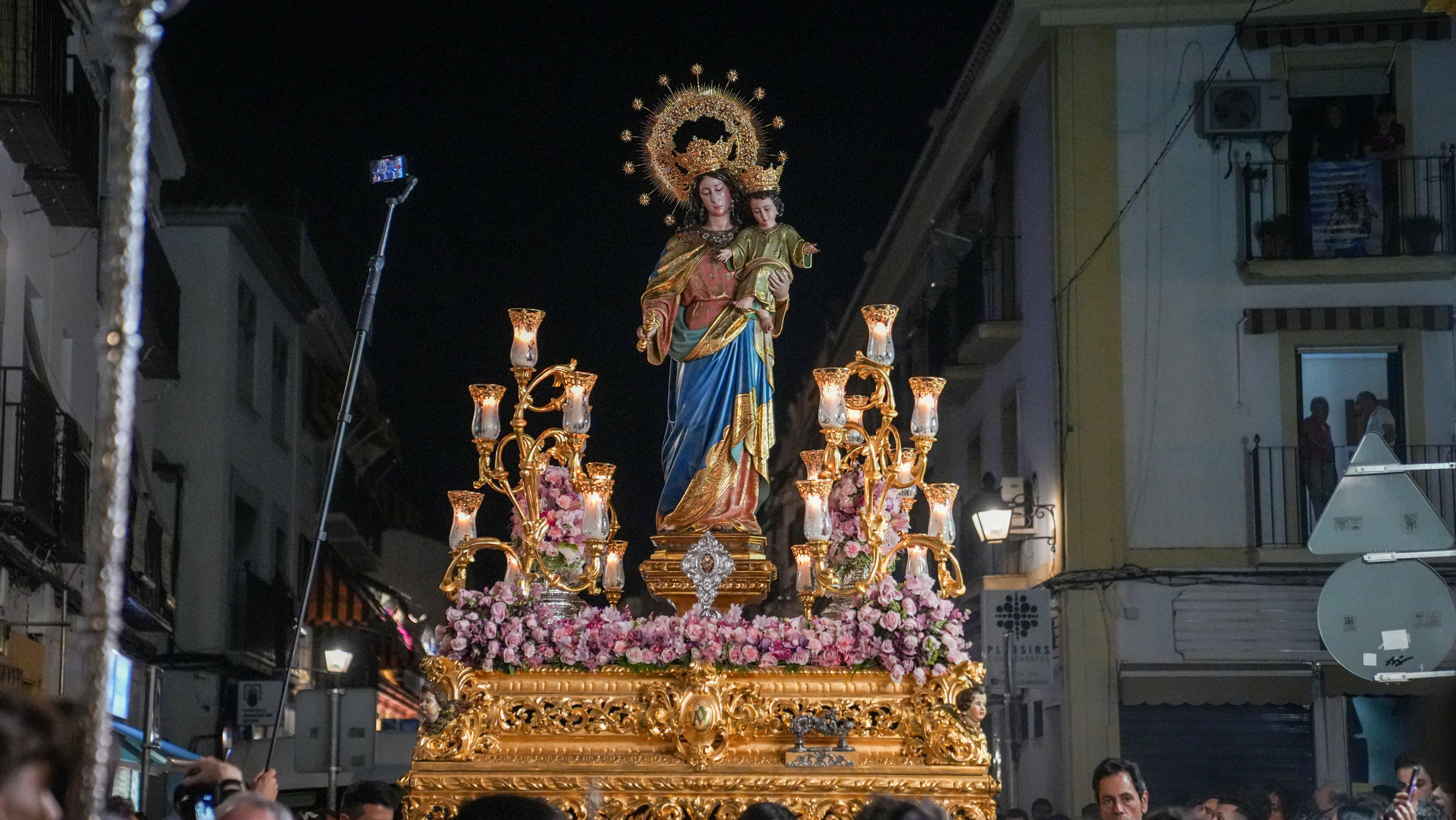Procesión de la Virgen María Auxiliadora