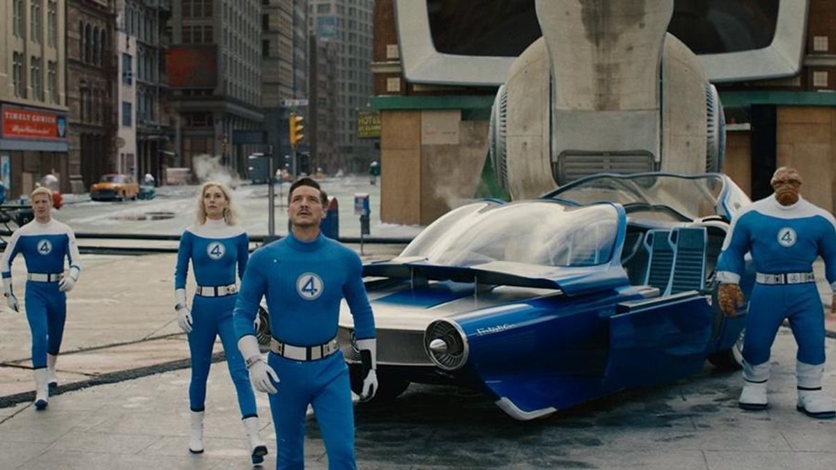 Los 4 Fantásticos a punto de enfrentarse a Galactus