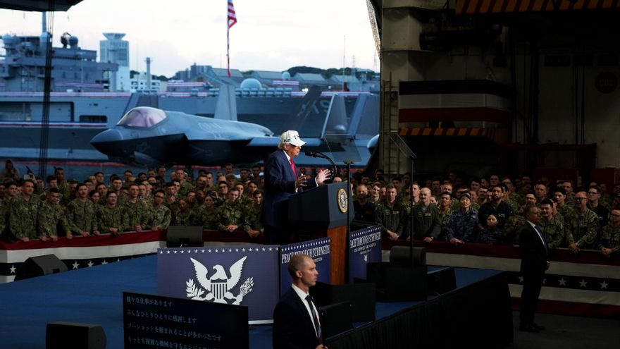 Trump ordena realizar “inmediatamente” ensayos con armas nucleares por primera vez en 33 años para competir con Rusia y China