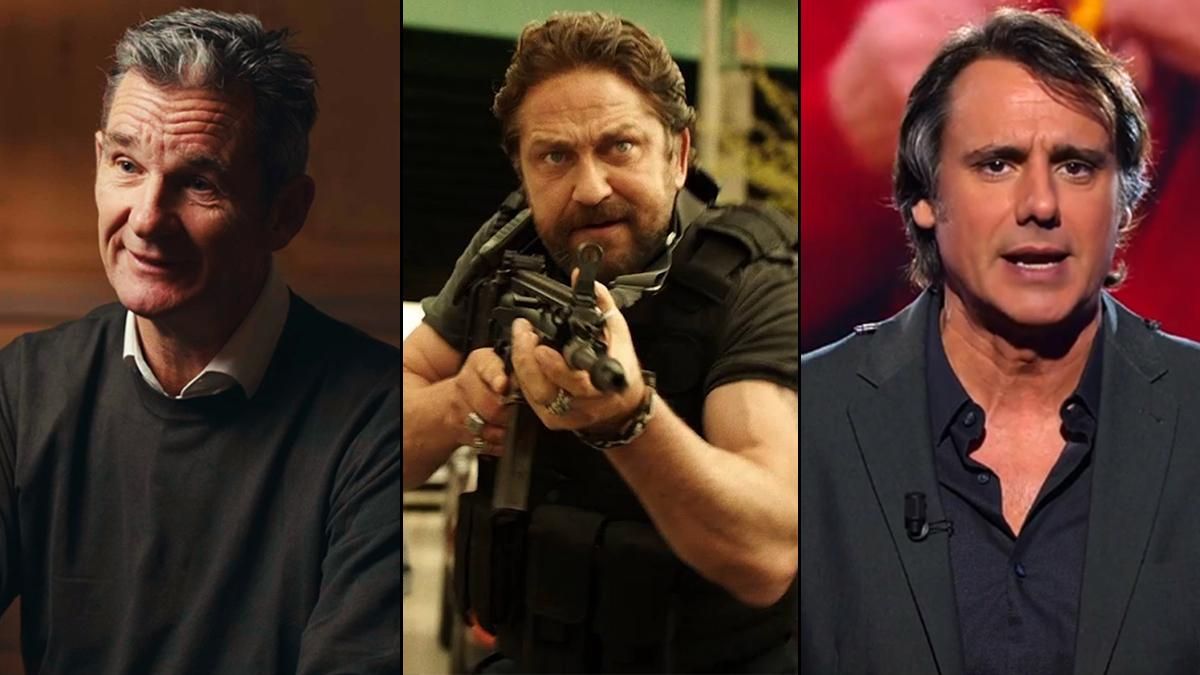 Iñaki Urdangarin, Gerard Butler y Ion Aramendi