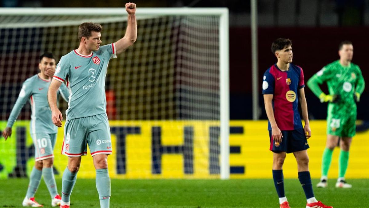 Imagen del partido Barça-Atleti de la Copa del Rey