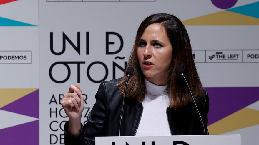 La ministra de Derechos Sociales y Agenda 2030 y líder de Podemos, Ione Belarra, en una fotografía de archivo. EFE/ Chema Moya/Archivo