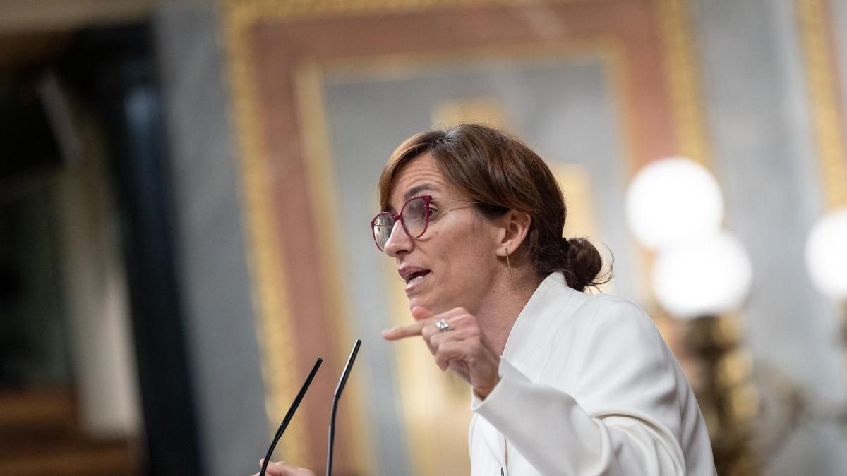 La ministra de Sanidad y líder de Más Madrid, Mónica García.