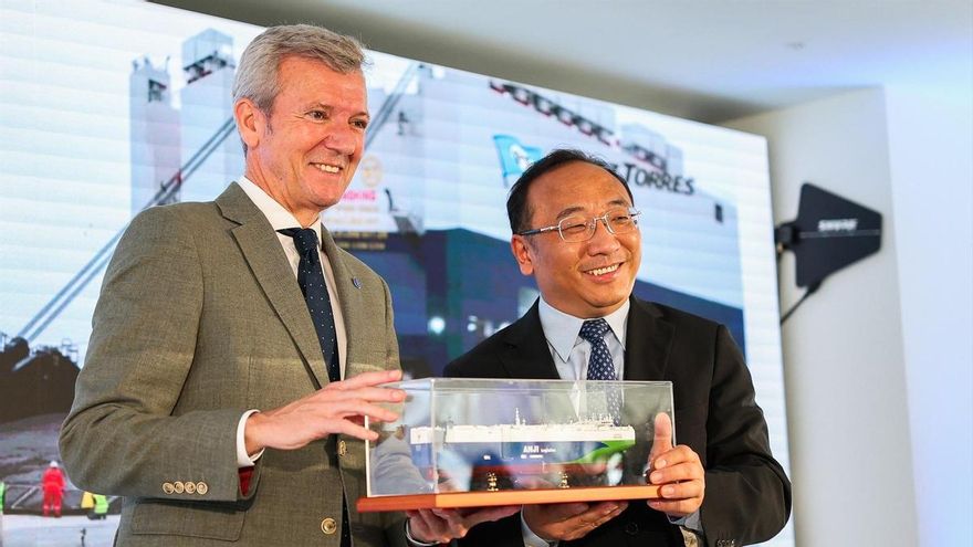 La automovilística china SAIC se convierte en un vecino incómodo para la Armada en Ferrol