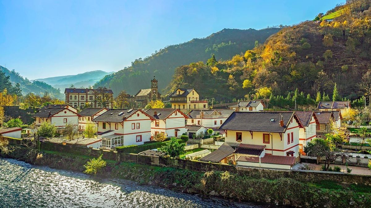 Poblado Minero de Bustiello, en Mieres.