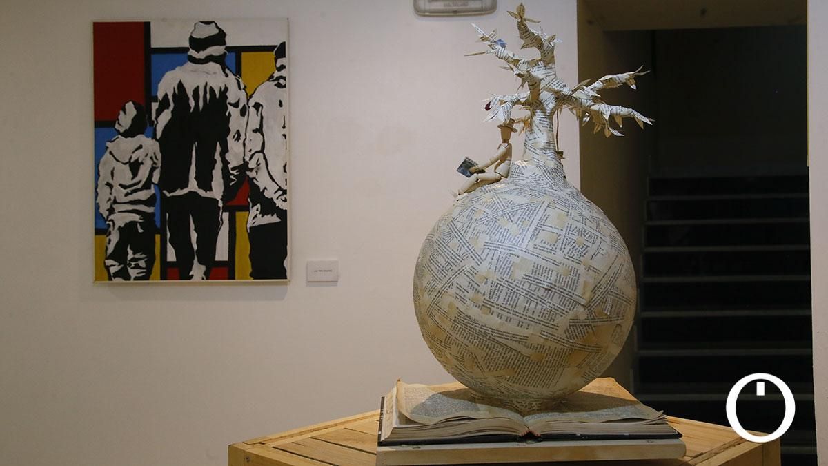 Exposición 'Arte del revés' en el Colegio de Abogados de Córdoba