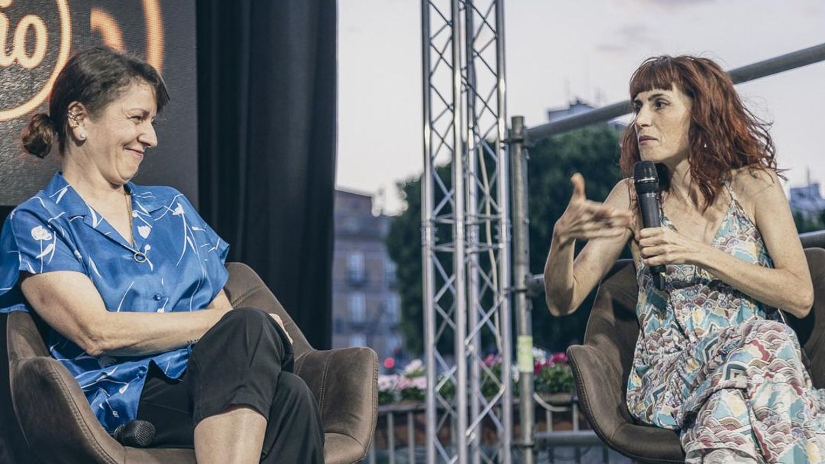 Las actrices Eva Llorach y Miriam Garlo