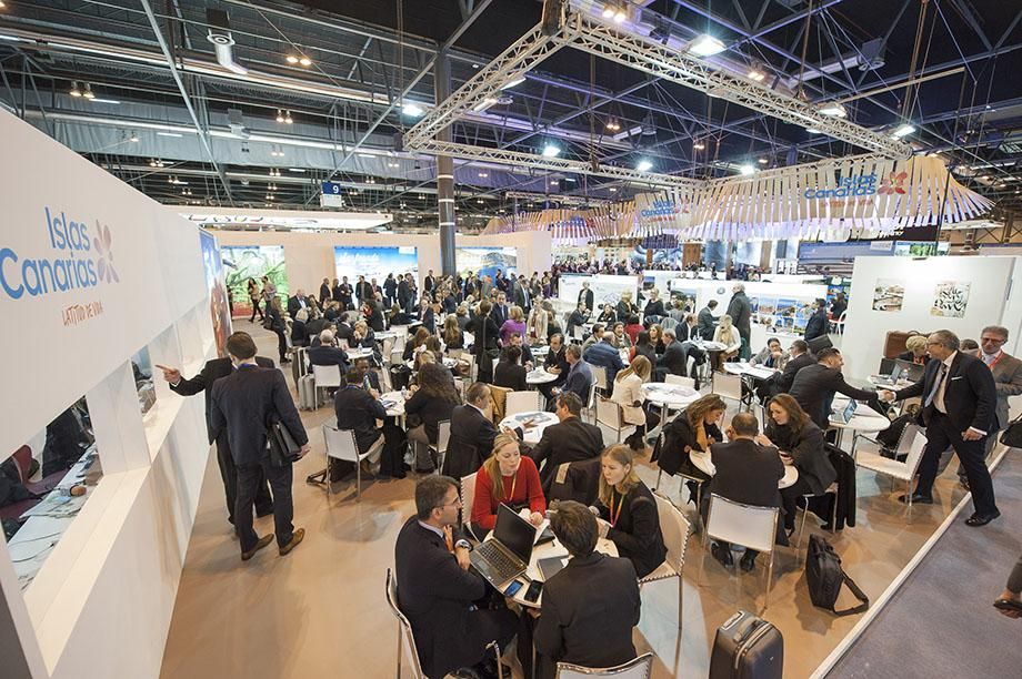 Tercera jornada del stand de Canarias en fitur. (Foto: Nacho González).