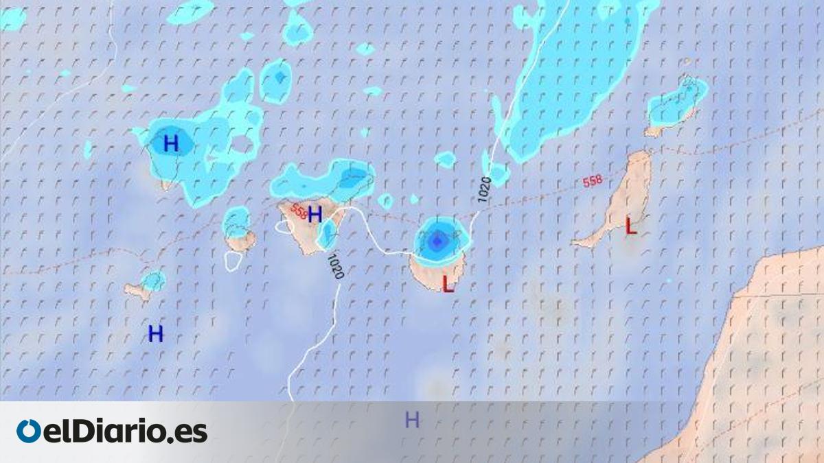 Canarias no se libra del mal tiempo en los próximos días: esta es la predicción de la Aemet