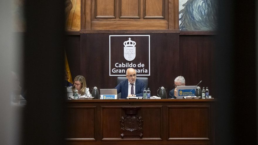 Archivo - El presidente del Cabildo de Gran Canaria, Antonio Morales