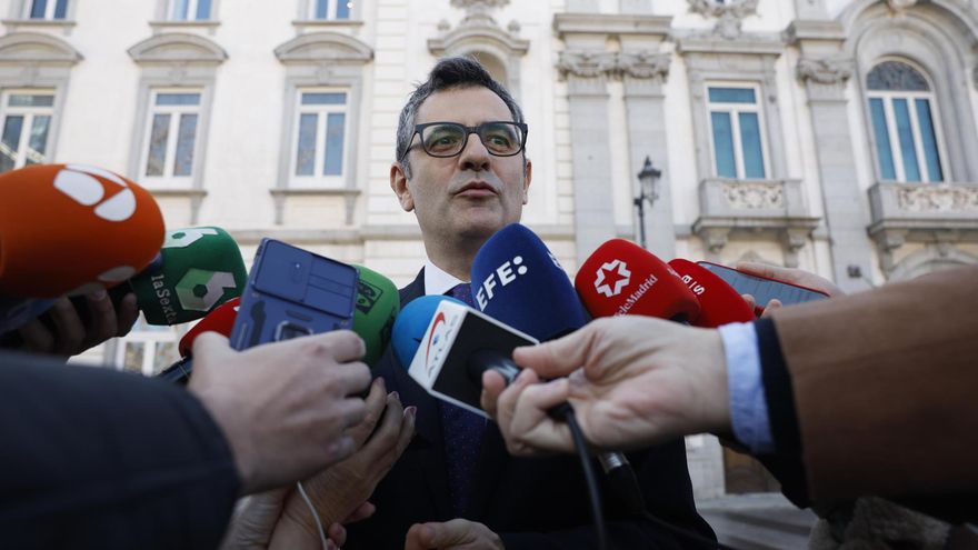 Bolaños no ve comparable el supuesto terrorismo del 'procés' con ETA