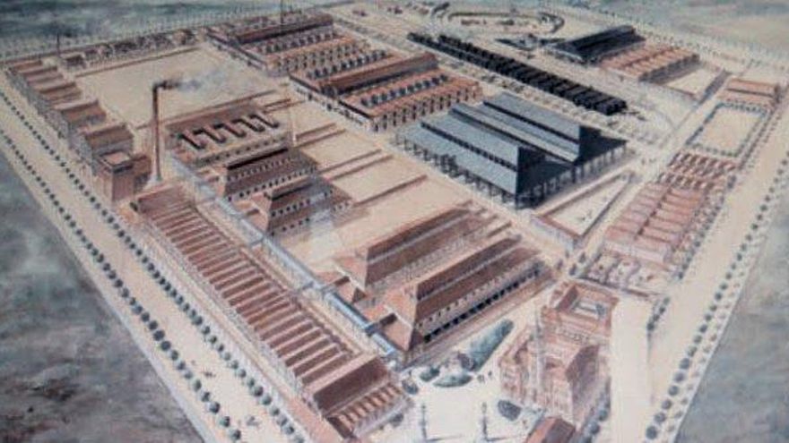 Proyecto de Luis Bellido para el Matadero de Madrid