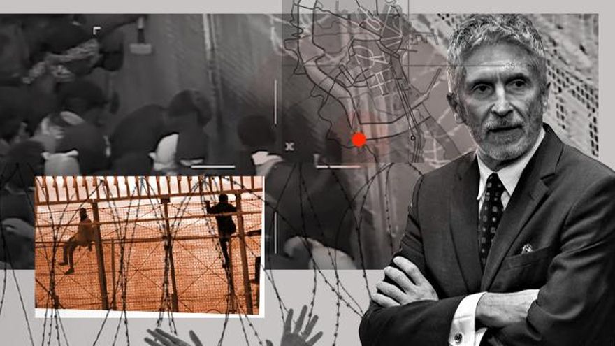 Los puntos oscuros de la tragedia de Melilla sobre los que Marlaska tendrá que contestar en el Congreso